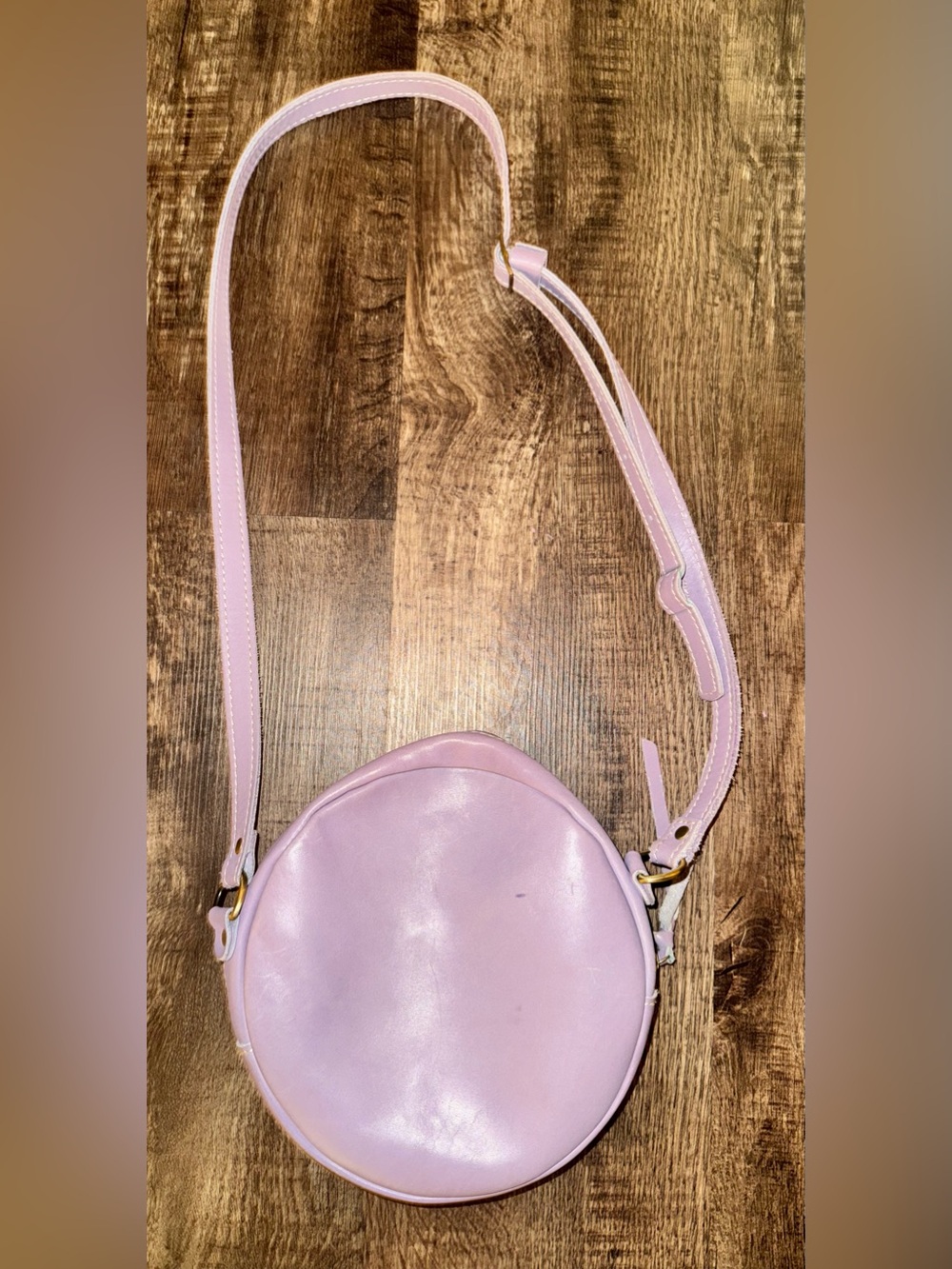 Portland Leather Goods Circle Crossbody bag - Picture 4 of 12